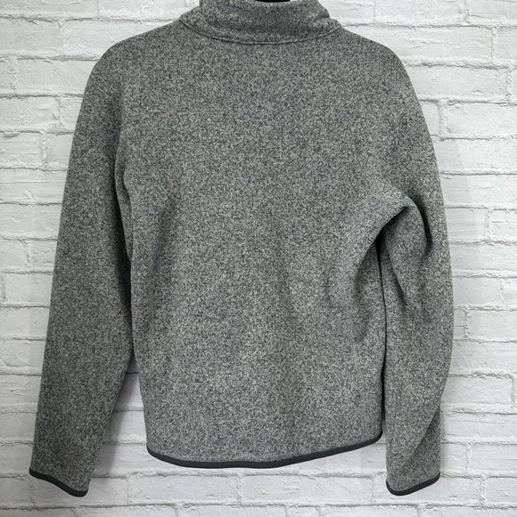 Patagonia Fleece Jacket Long Sleeve Zip Up Gray XXL Fits Like L Polyester - Picture 6 of 13